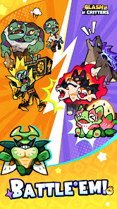 Clash of Critters battle screenshot
