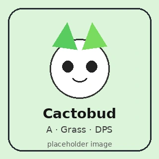 Cactobud placeholder artwork
